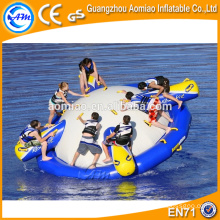 Water games inflatable semi boat inflatable disco boat